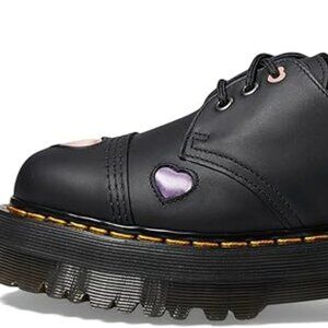 Dr. Martens Womens Quad Heart Leather Platform Shoe  - SIZE 11 NEVER WORN